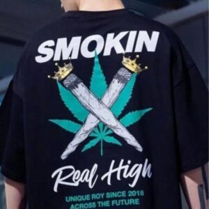 Smo-king Oversized T-Shirt for Men