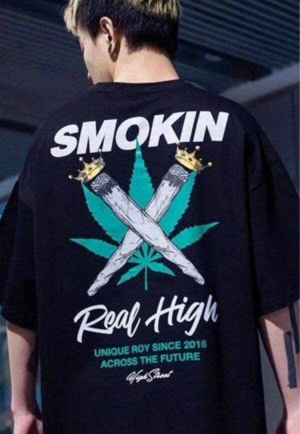 Smo-king Oversized T-Shirt for Men